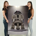 Star Wars R2D2 Droid Block Giant Wall Art Poster