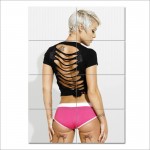 Pink Alecia Moore Block Giant Wall Art Poster