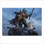 Dawn Of War Chaos Rising  Block Giant Wall Art Poster