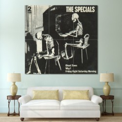 The Specials 2 Tone Ghost Town Block Giant Wall Art Poster (P-0443)