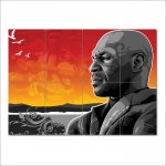 Mike Tyson Wand-Kunstdruck Riesenposter 