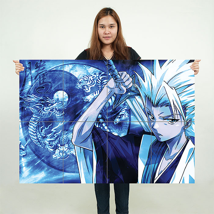 Anime Poster BLEACH Toushirou HD Wall Scroll Painting Home Decor 60x90cm