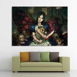 Alice Madness Returns Wand-Kunstdruck Riesenposter (P-0457)