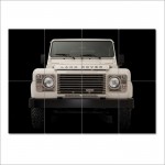 โปสเตอร์ ขนาดใหญ่  ภาพรถ Land Rover Defender แลนด์โรเวอร์