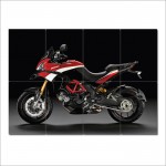 Ducati Multistrada Motorcycle Block Giant Wall Art Poster