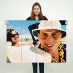 Fear And Loathing in Las Vegas Huge Block Giant Wall Art Poster