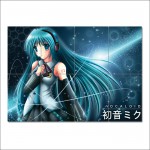 Hatsune Miku Anime Wand-Kunstdruck Riesenposter 