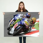 โปสเตอร์ ขนาดใหญ่ ภาพ Valentino Rossi วาเลนตีโน รอสซี  มอเตอร์ไซค์