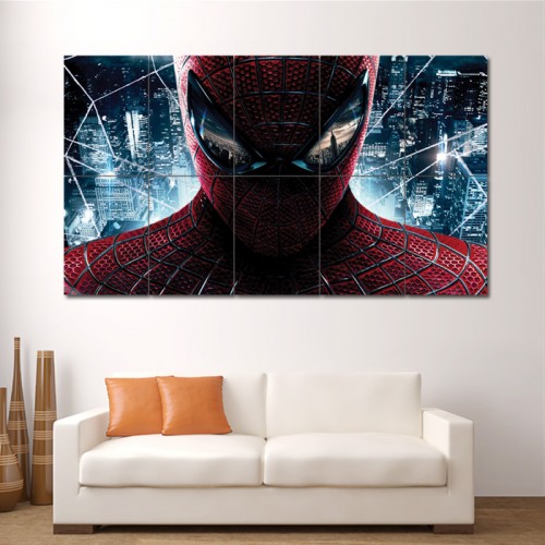 Amazing Spiderman Block Giant Wall Art Poster