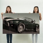 High Speed Ring  Shelby Cobra Block Giant Wall Art Poster