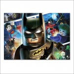 LEGO Batman Super Heroes Wand-Kunstdruck Riesenposter