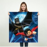 LEGO Batman Superman Heroes Wand-Kunstdruck Riesenposter 