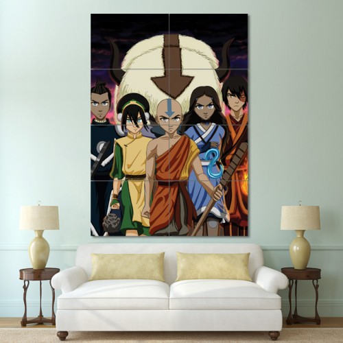 Avatar The Last Airbender Block Giant Wall Art Poster