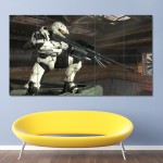 Halo Sniper Wand-Kunstdruck Riesenposter 