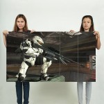 Halo Sniper Wand-Kunstdruck Riesenposter 