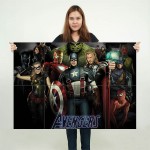 The Avengers Block Giant Wall Art Poster 