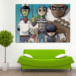 Gorillaz Block Giant Wall Art Poster (P-0552)