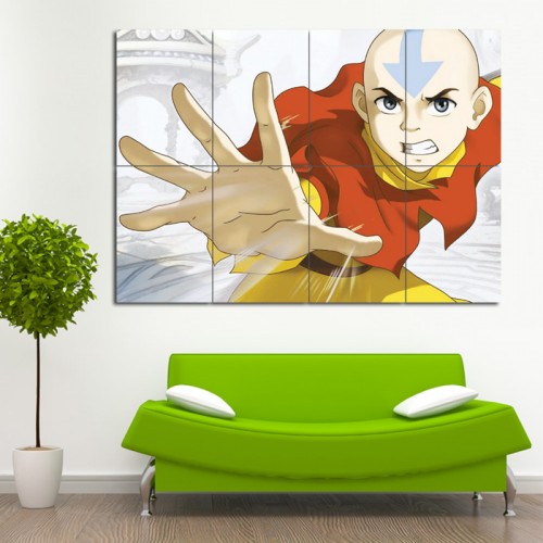 Avatar The Last Airbender Block Giant Wall Art Poster