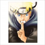 Naruto Shippuden Block Giant Wall Art Poster