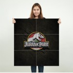 โปสเตอร์ ขนาดใหญ่ ไดโนเสาร์  Jurassic Park จูราสสิค พาร์ค , ไดโนเสาร์