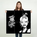 Tank Girl Wand-Kunstdruck Riesenposter