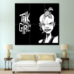 Tank Girl Wand-Kunstdruck Riesenposter