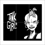 Tank Girl Wand-Kunstdruck Riesenposter