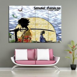 Samurai Champloo Manga Anime Block Giant Poster (P-0613)