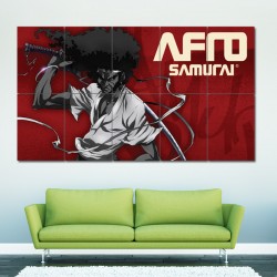 Afro Samurai Manga Anime Block Giant Wall Art Poster