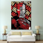 Shepard Fairey Iron Man Block Giant Wall Art Poster