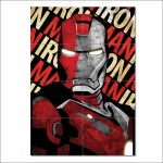 Shepard Fairey Iron Man Block Giant Wall Art Poster