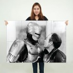 Robocop Cyborg  Wand-Kunstdruck Riesenposter 