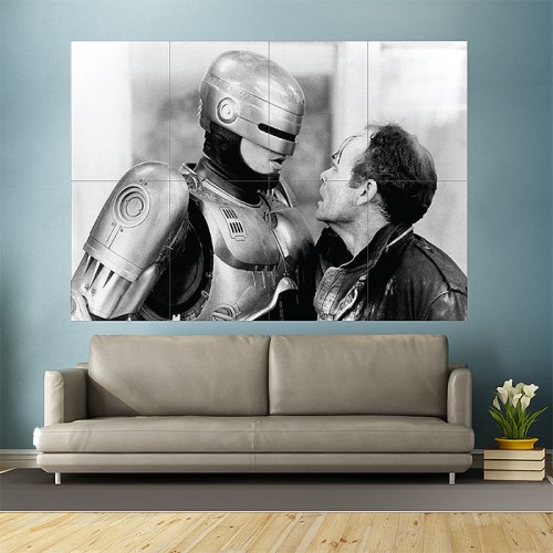 Robocop Cyborg  Wand-Kunstdruck Riesenposter 