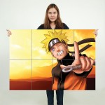 โปสเตอร์ ขนาดใหญ่ การ์ตูน นินจานารูโตะ Naruto Uzumaki นารูโตะ 