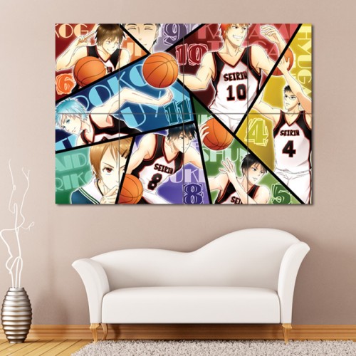 Kuroko's Basketball / Kuroko no Basket Block Giant Wall Art Poster