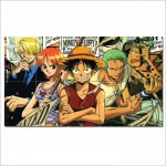 One Piece Manga Anime Version 3 Block Giant Wall Art Poster 