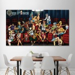 One Piece Manga Anime Version 6 Block Giant Wall Art Poster 