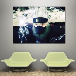 Kakashi Hatake Naruto Block Giant Wall Art Poster (P-0671)