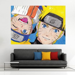 Naruto Uzumaki Version 6 Block Giant Wall Art Poster (P-0679)