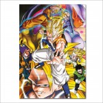 Dragon Ball Z Anime  Block Giant Wall Art Poster