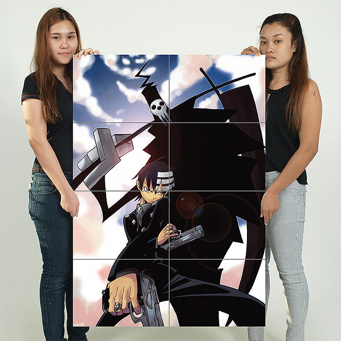 Big Poster Anime Soul Eater - Tamanho 90x60 cm - LO01