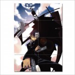 Soul Eater Anime Block Giant Wall Art Poster