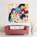 Fairy Tail Manga Anime Wand-Kunstdruck Riesenposter