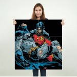 Batman and Robin Wand-Kunstdruck Riesenposter