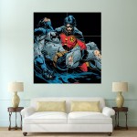 Batman and Robin Wand-Kunstdruck Riesenposter