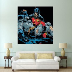 Batman Robin Wand-Kunstdruck Riesenposter (P-0763)