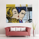 Roy Lichtenstein Block Giant Wall Art Poster