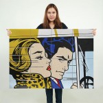 Roy Lichtenstein Block Giant Wall Art Poster