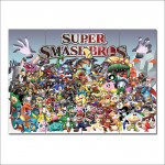 โปสเตอร์ ขนาดใหญ่ เกมส์ Super Smash Bros ซูเปอร์สแมชบราเธอร์