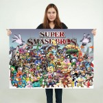 โปสเตอร์ ขนาดใหญ่ เกมส์ Super Smash Bros ซูเปอร์สแมชบราเธอร์